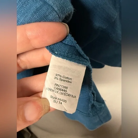 Madewell Keynote Ponte Fit and Flare Sleeveless Blue Dress Small - Picture 7 of 8